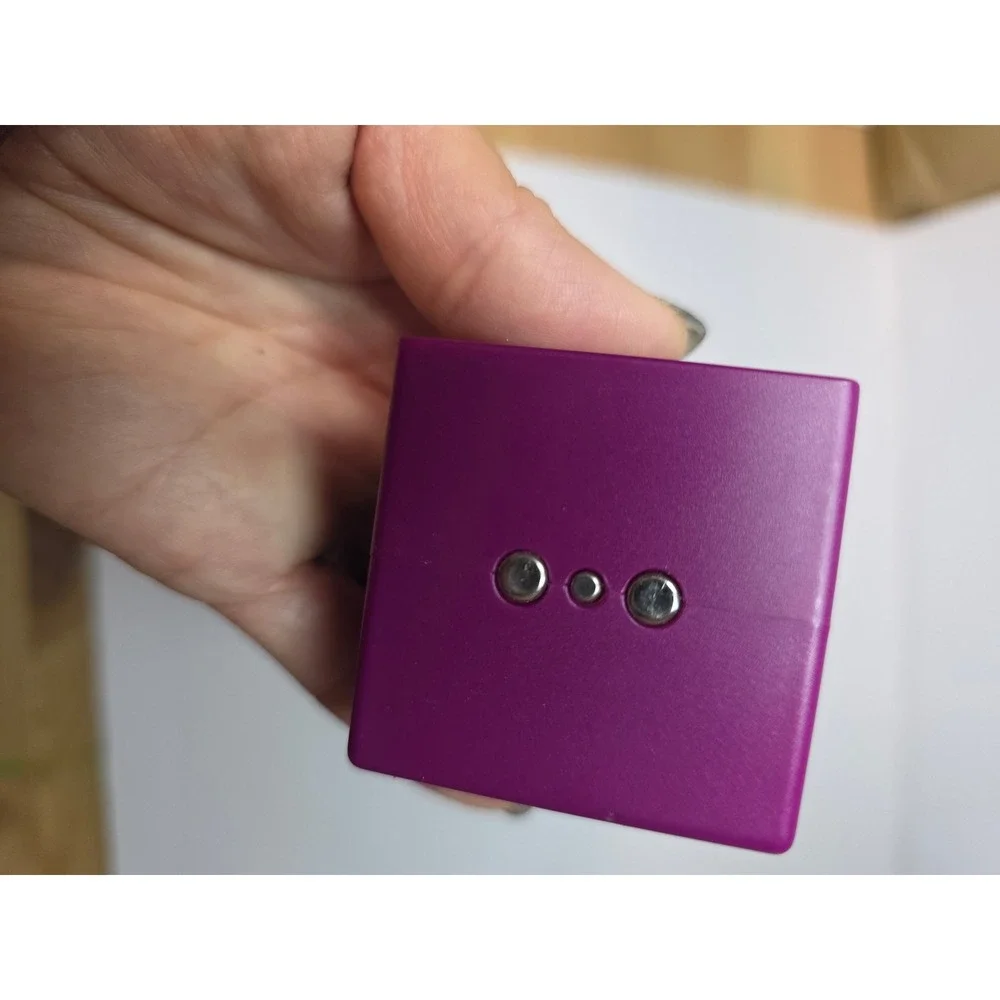 RadicaCube WorldSlim Purple Interactive Electronic HandheldGame‎ 2005 Retro Toy